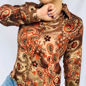 Selene Sport Long sleeve Button Down Shirt